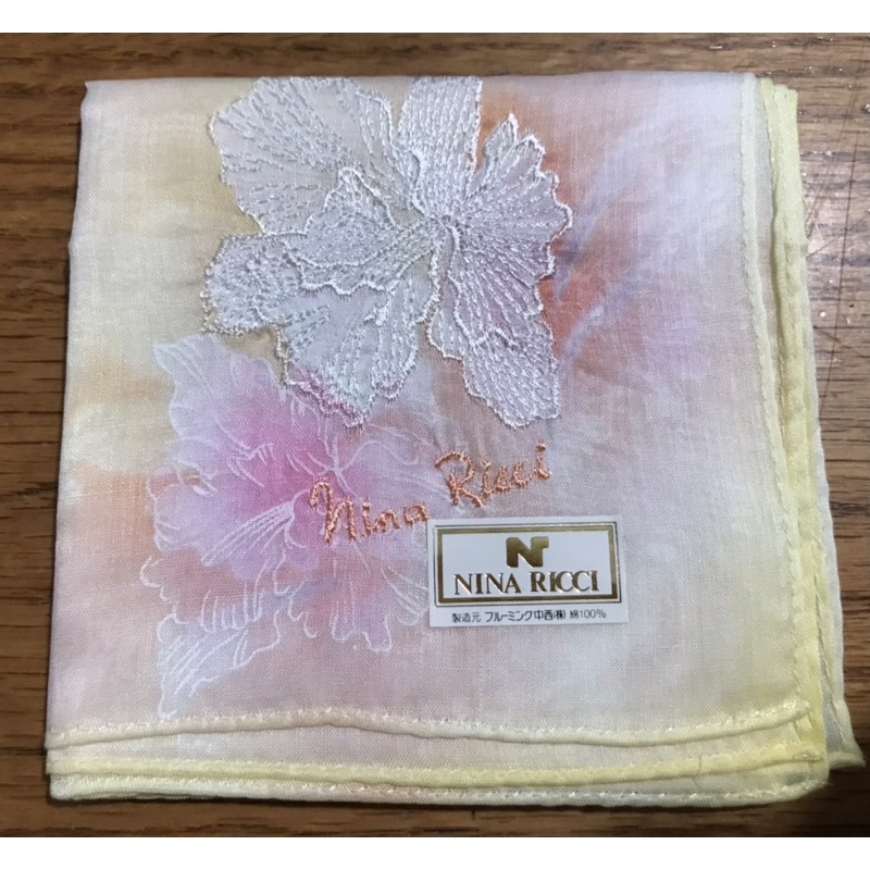 日本手帕  擦手巾 Nina ricci no.38-10 44cm