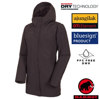 【MAMMUT 長毛象】亞洲限定 女款高保暖化纖外套Chamuera HS .防風防水透氣夾克 鹿棕 27380