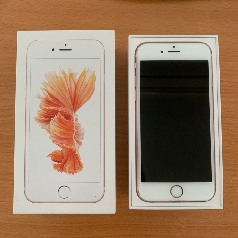 Apple iPhone 6s 64g 玫瑰金 外觀8成新