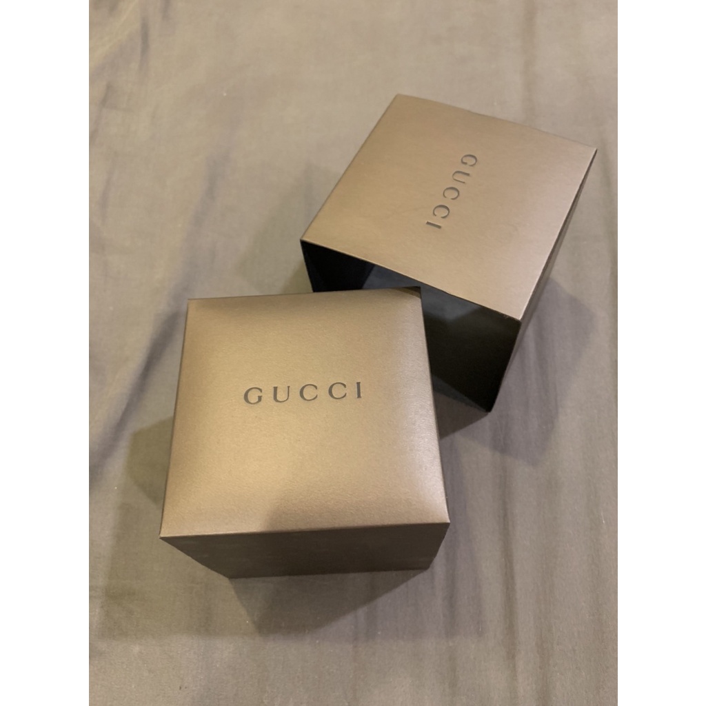 二手 GUCCI 古馳 手錶盒 錶盒 收納盒 飾品盒 手鍊盒