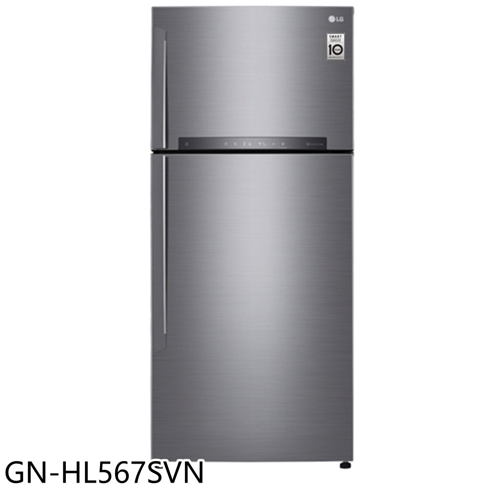 LG樂金525公升雙門變頻星辰銀冰箱GN-HL567SVN (含標準安裝) 大型配送