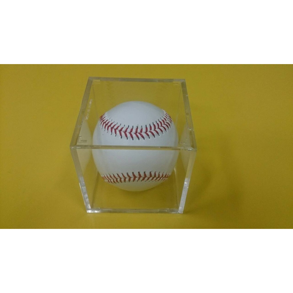 【雙子星】 棒球盒+空白棒球 適用 簽名棒球 中華職棒 BBM MLB 陳偉殷 鈴木一朗