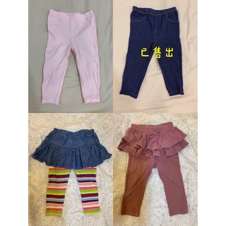 二手+全新Gap Uniqlo carter’s女童長褲 褲裙