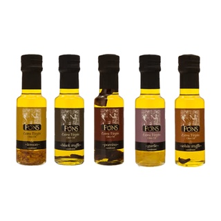 【蝦皮直營特選】西班牙GRUP PONS 龐世 特級冷壓橄欖油125ML 檸檬/黑松露/牛肝菌菇/白松露/大蒜風味