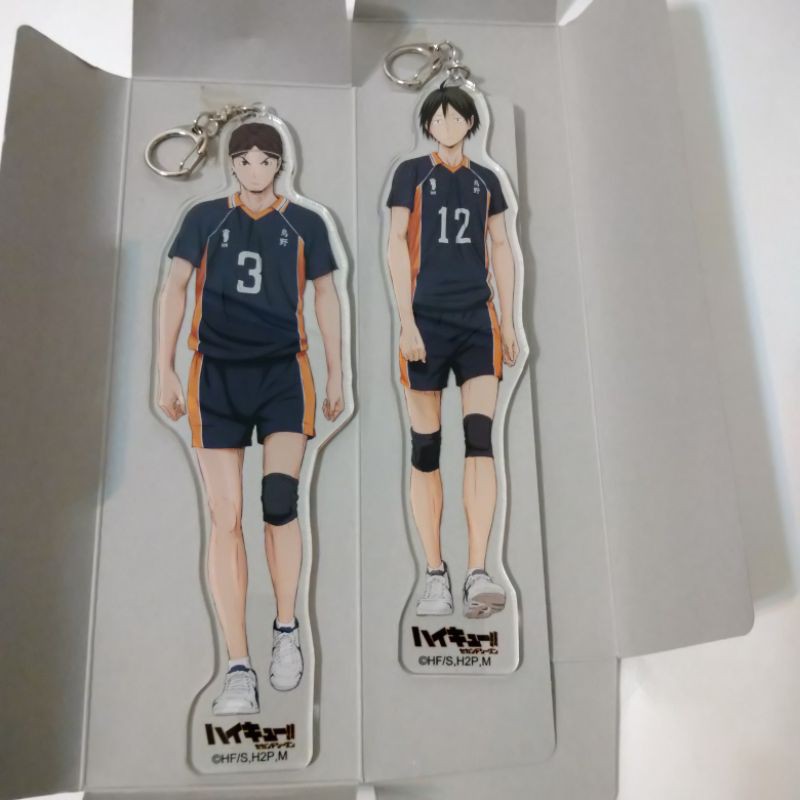 排球少年animate Cafe 1 10大壓克力鑰匙圈吊飾東峰旭 山口忠烏野高校 蝦皮購物