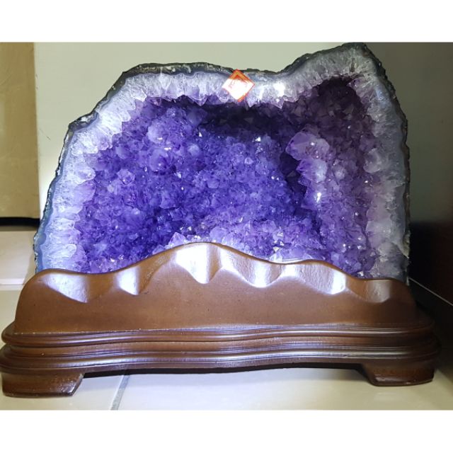 巴西紫晶洞 17.54kg  超低價7XXX 送禮自用倆相宜 土型 水型 紫水晶 烏拉圭 鈦排 超七 舒具來 情人節