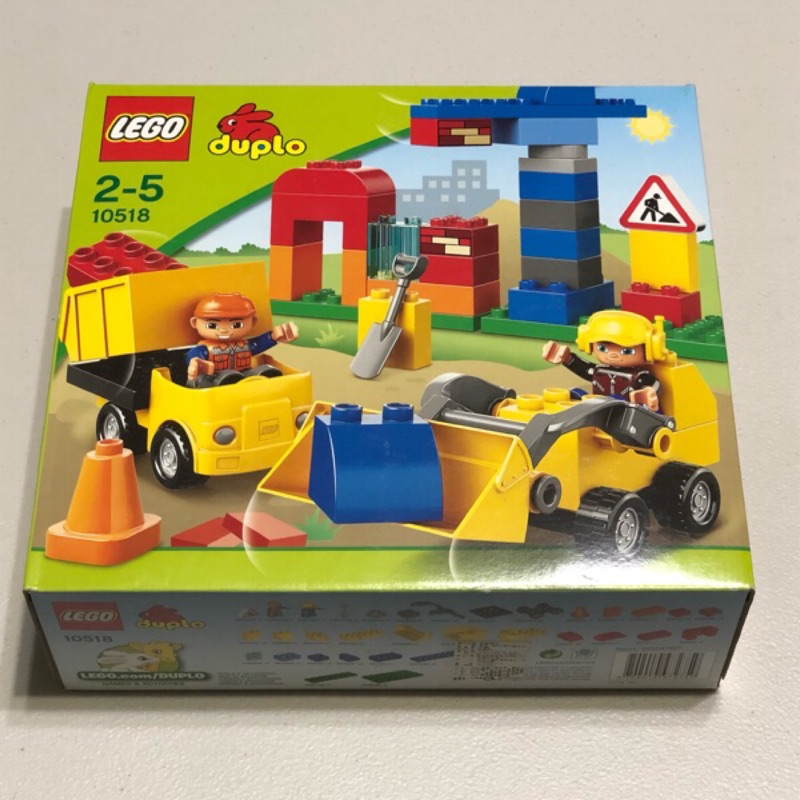 樂高 LEGO 10518 Duplo 得寶系列 我的第一個工地 全新未拆 盒況完整