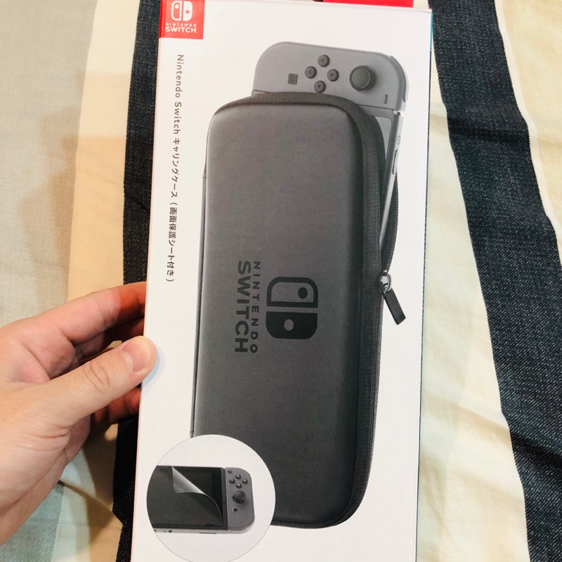 Switch 原廠收納包黑色 蝦皮購物