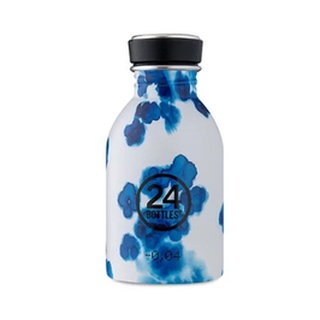 飛岳戶外-義大利 24Bottles 城市水瓶 250ml -渲藍
