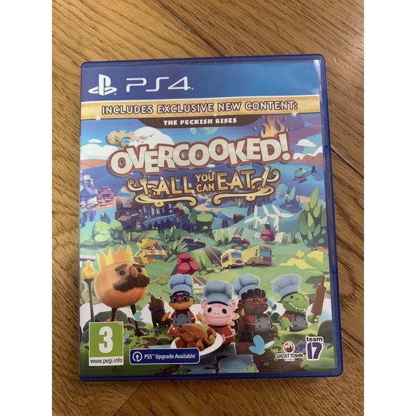 PS4 胡鬧廚房 全都好吃 煮過頭1+2+DLC 煮糊了 地獄廚房  OVERCOOKED 中文版