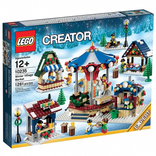『盒損』［想樂］全新 樂高 Lego 10235 冬季市場 Winter Village