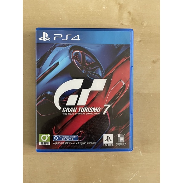 ⚠️PS4二手 GT7 跑車浪 漫旅 7 Gran Turismo 7 中文版（可升級ps5