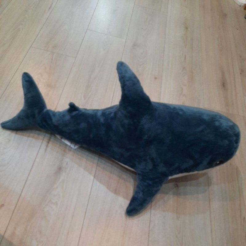 大鯊魚娃娃抱枕(80cm)（拜託來買😿😿😿）全新