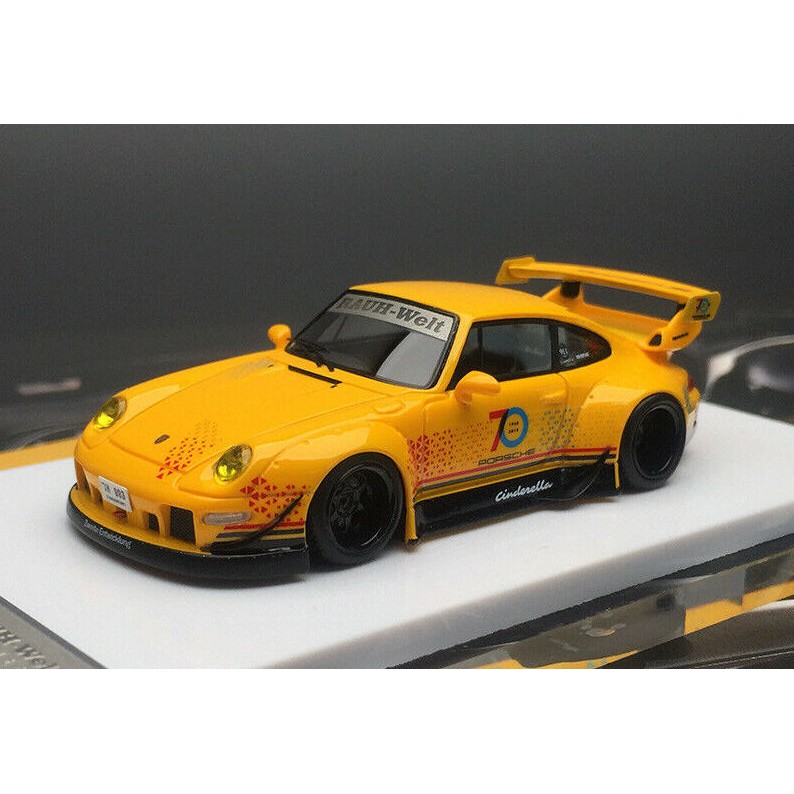 【名車館】FuelMe Porsche RWB 993 70th Anniversary Cinderella 1/64