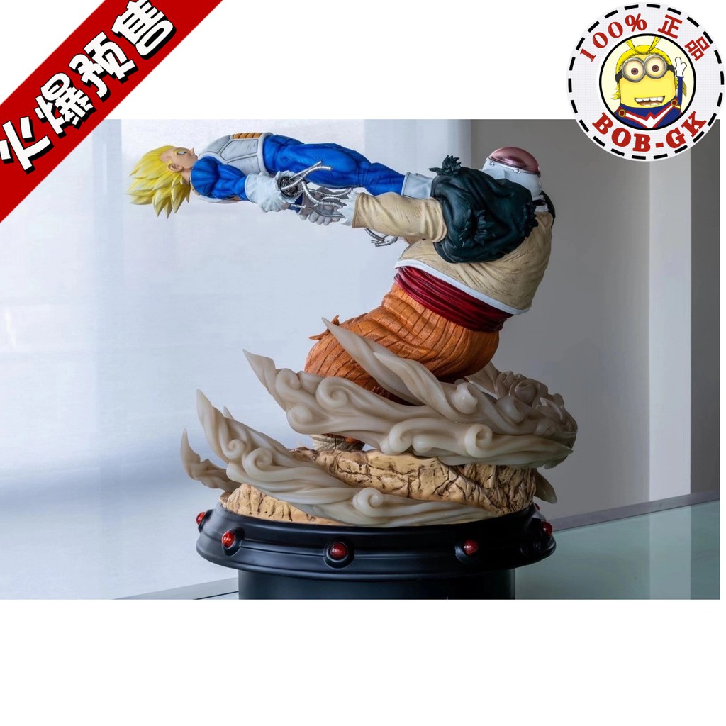 Por 預定kd 貝吉塔人造人19號七龍珠限量gk手辦雕像 蝦皮購物