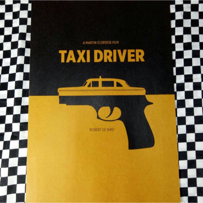 『老番顛』現貨 Taxi Driver 計程車司機 出租車司機 經典電影 電影海報 海報 牛皮紙海報 背景裝飾 居家裝飾