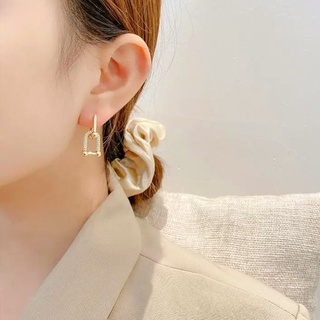 Miss Si【現貨速發】韓版時尚S925銀針 U型耳環氣質質感法式精品個性復古耳扣馬蹄扣耳釘耳飾首飾