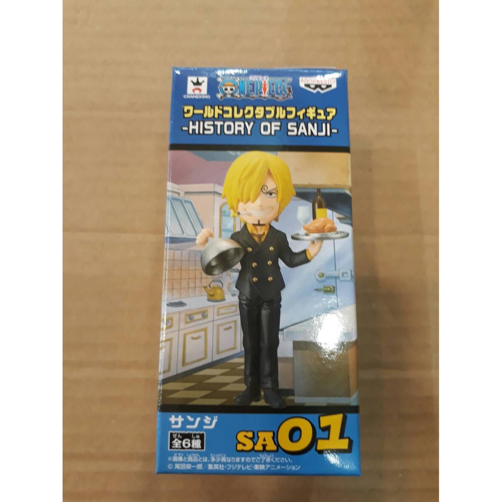 《潮流本舖》代理版 海賊王 WCF HISTORY OF SANJI 香吉士的歷史 單售 香吉士 SA01