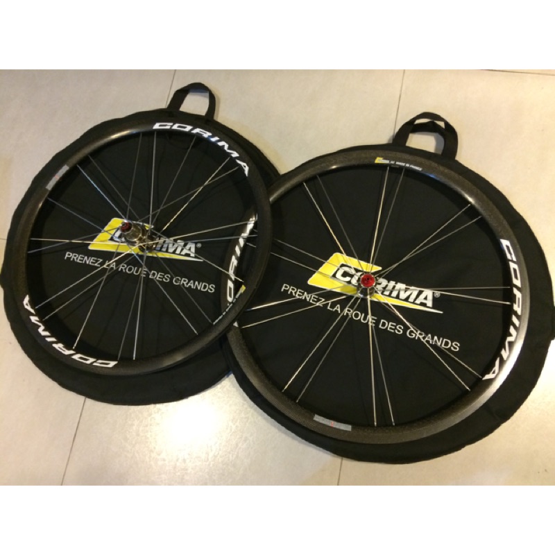 《愛騎客》法國CORIMA 32mm S競賽級碳纖維板輪 管胎版/全新品