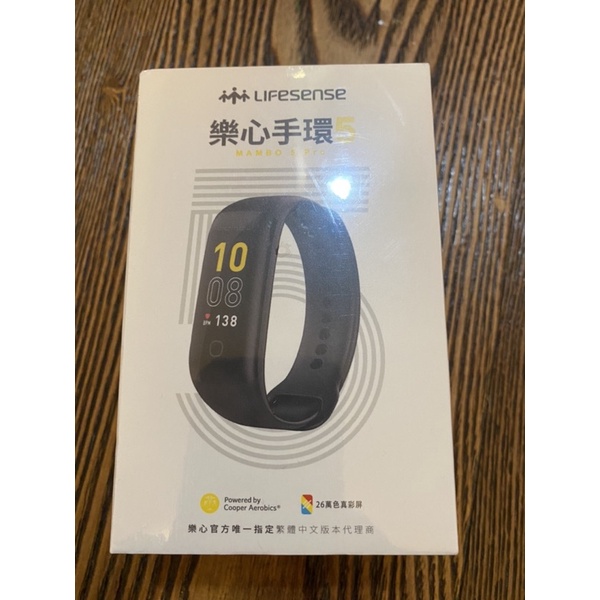 Lifesense 樂心 智能健康手環Mambo 5 Pro(台灣繁中版-原廠公司貨黑色)