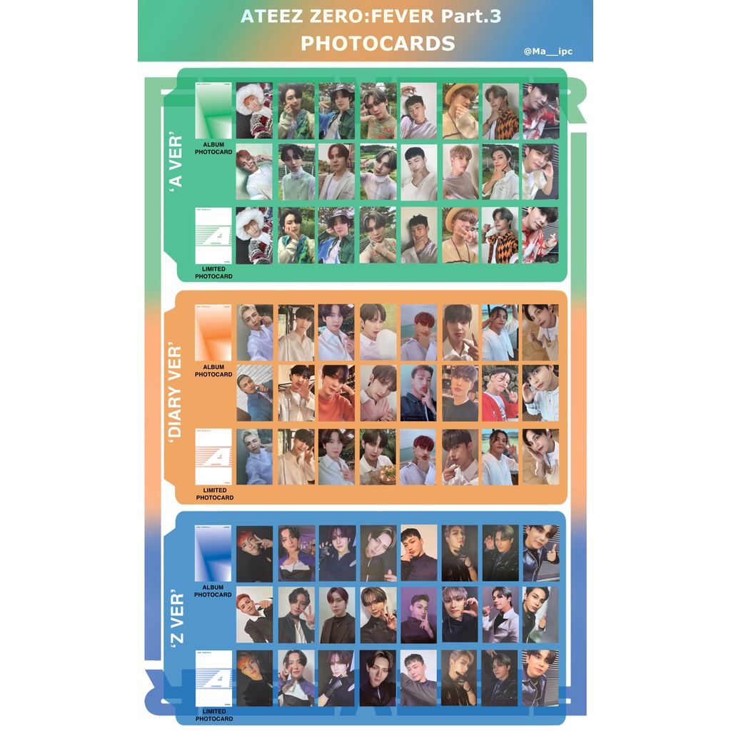 ateez fever part 3 專卡的價格推薦- 2025年10月| 比價比個夠BigGo