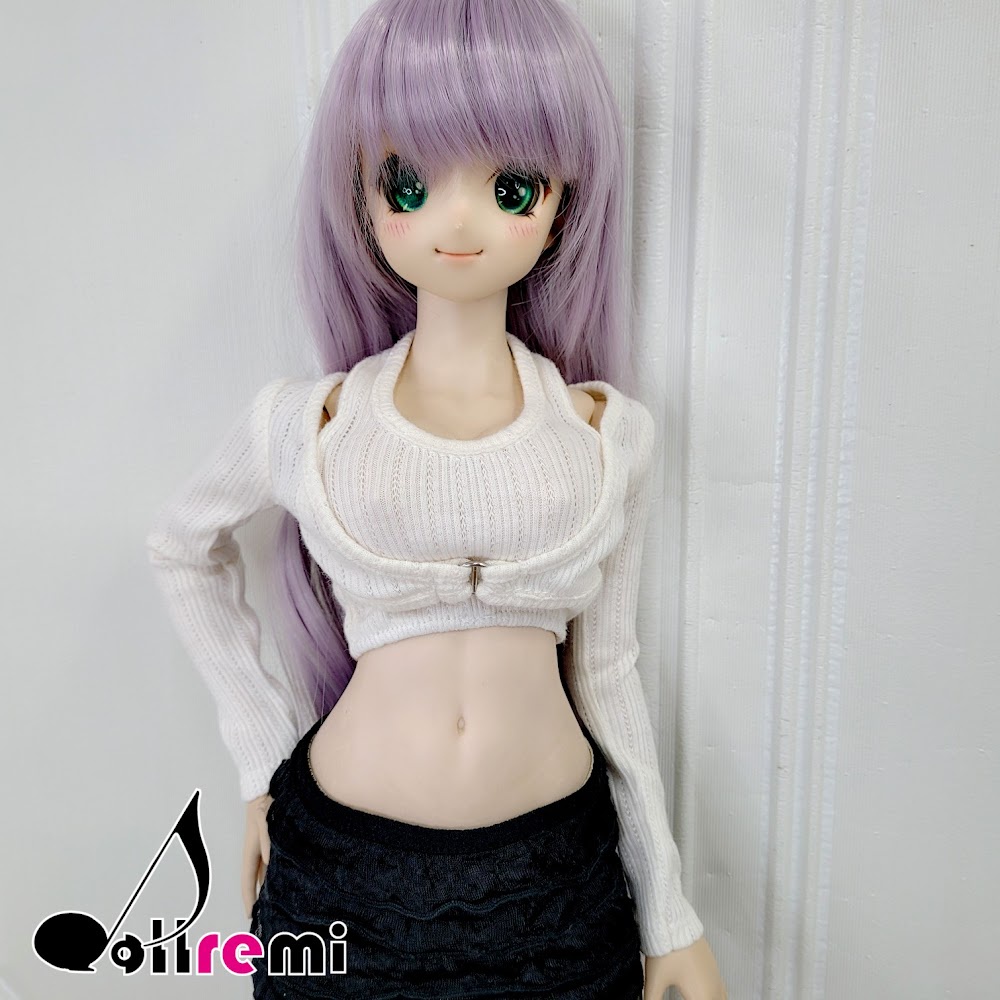 Dollremi◆1/3 假兩件式露肚長袖上衣 DD Smart Doll◇現貨◆MonJouJou代理