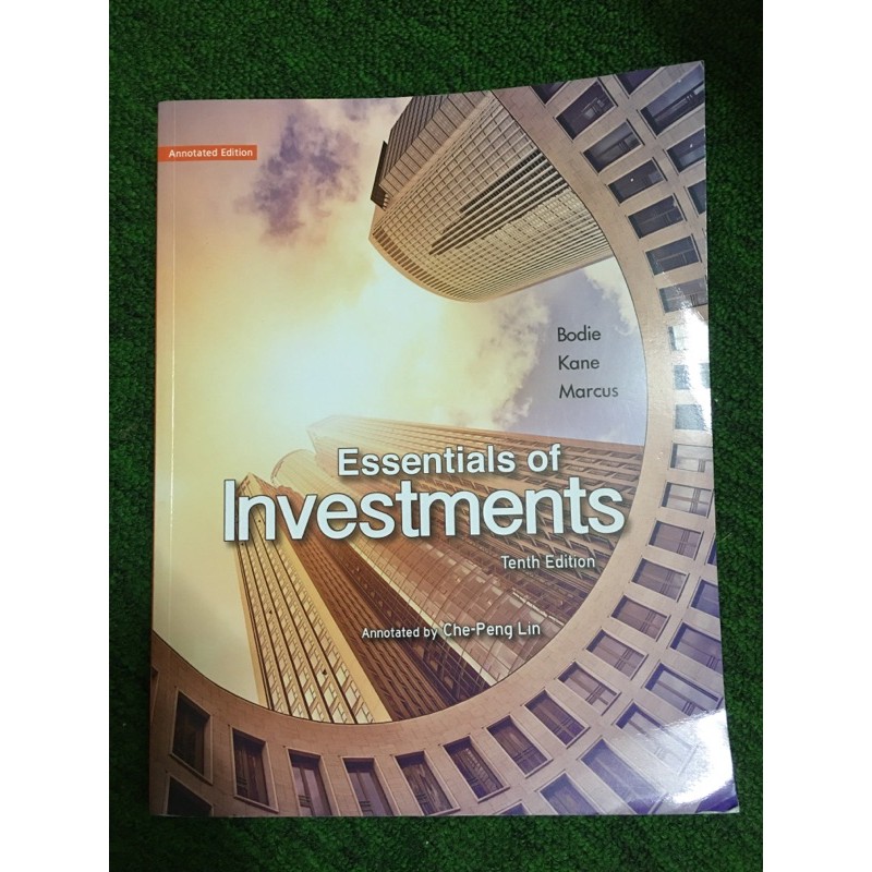 Essentials Of Investments Bodie Kane Marcus 11th Edition