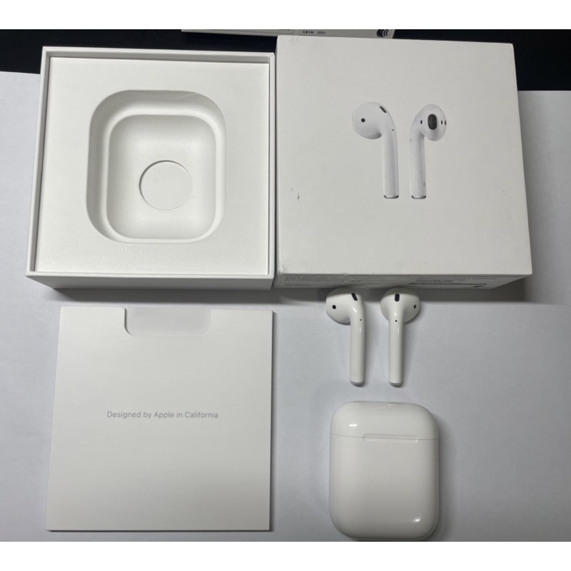 AirPods2 Apple 蘋果正版第二代無線藍芽耳機A2031