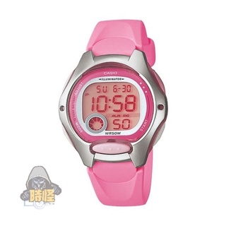 【CASIO】台灣卡西歐公司貨 多元STANDARD 兒童 防水 電子錶-粉紅 (LW-200-4B)