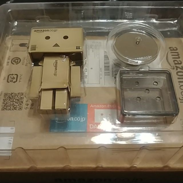 R小舖 全新未拆絕版海洋堂日本亞馬遜amazon 迷你紙箱人阿楞模型09製 蝦皮購物