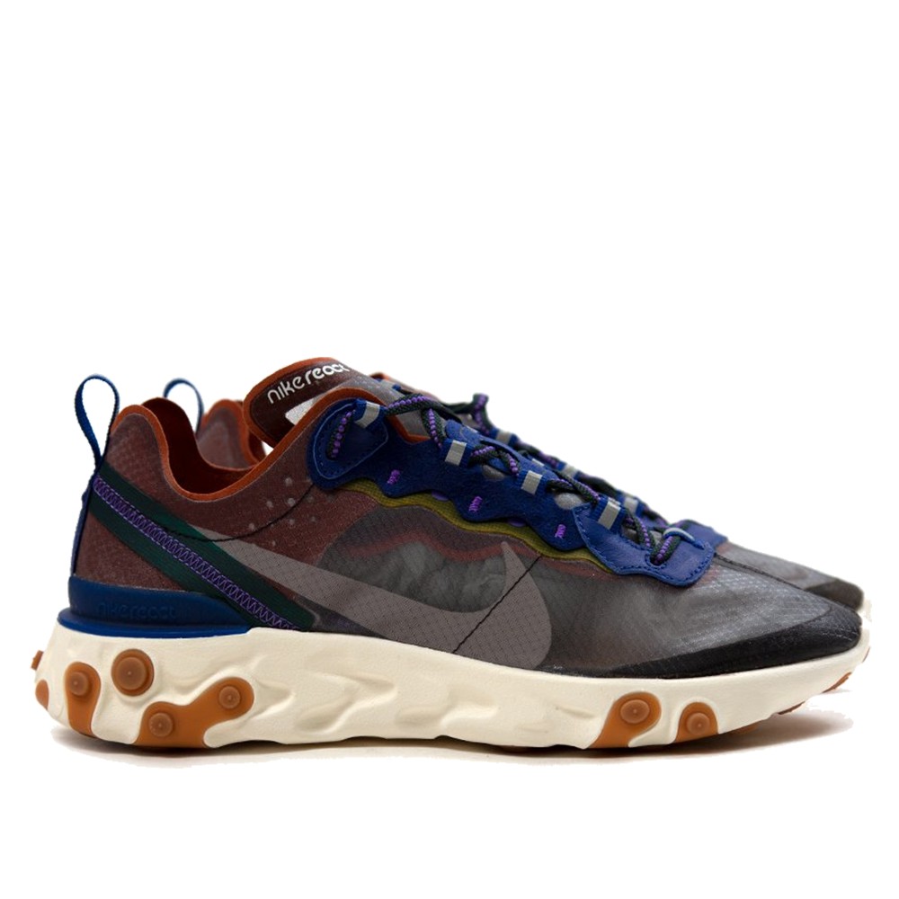 NIKE REACT ELEMENT 87 DUSTY PEACH 灰紫咖啡【A-KAY0】【AQ1090-200】