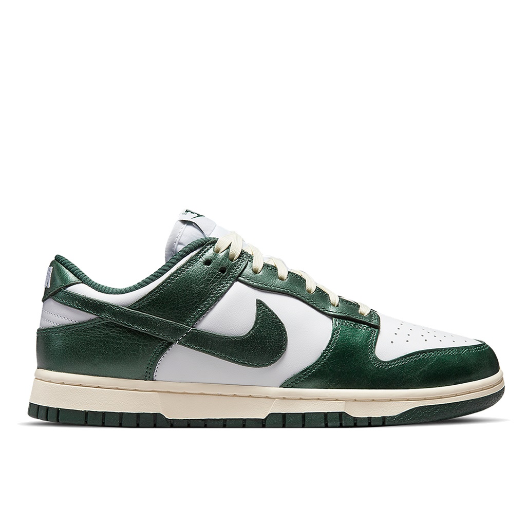 NIKE 女鞋 W DUNK LOW VINTAGE GREEN 白綠【A-KAY0】【DQ8580-100】