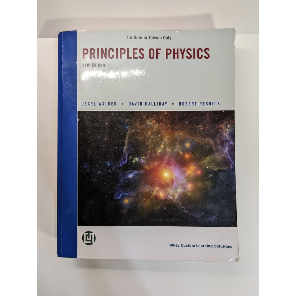 [二手] Principles of Physics Wiley 11/e 普通物理 課本 原文書 Halliday