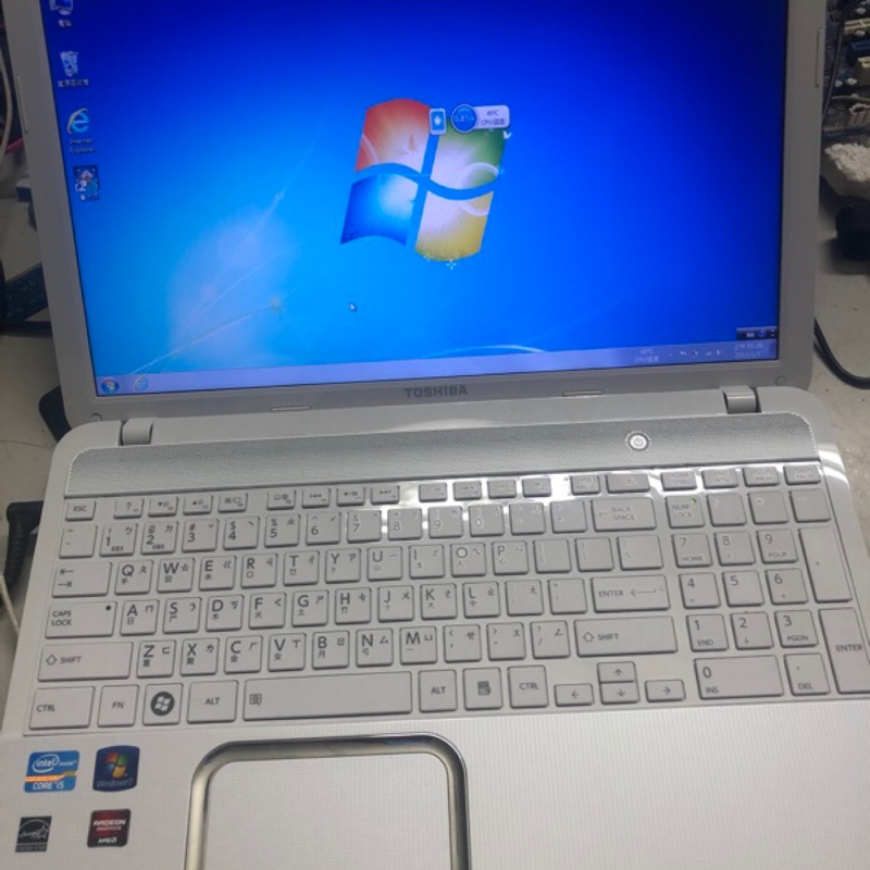 速達二手中古筆電東芝l850 I5 3210m獨顯hd7670m2g文書遊戲電競筆電lol 天堂m Win7 蝦皮購物