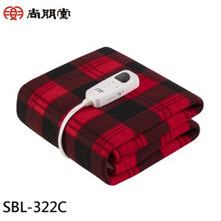 SPT 尚朋堂 微電腦單人電熱毯(短絨毛) SBL-322C 現貨 廠商直送