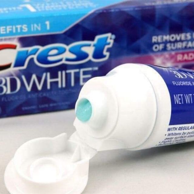 Crest 3D WHITE 高級美白牙膏