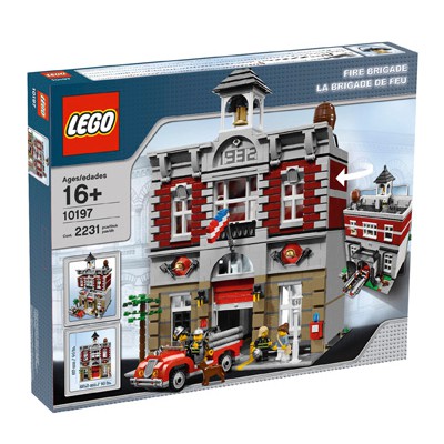 【痞哥毛】LEGO 樂高 10197 街景系列 復古消防局 絕版品 全新未拆