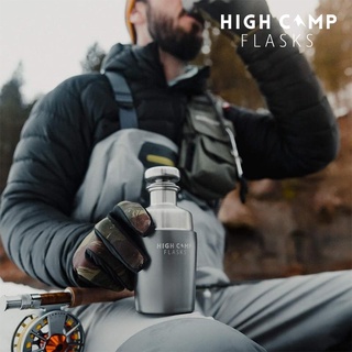 High Camp Flasks-1130 Firelight 375 Flask 酒瓶組 古銅