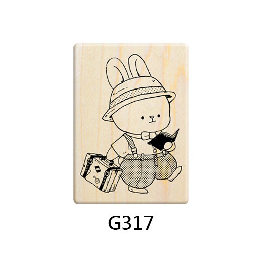 Micia 楓木印章-P377希臘情緣-旅行兔兔(G317)