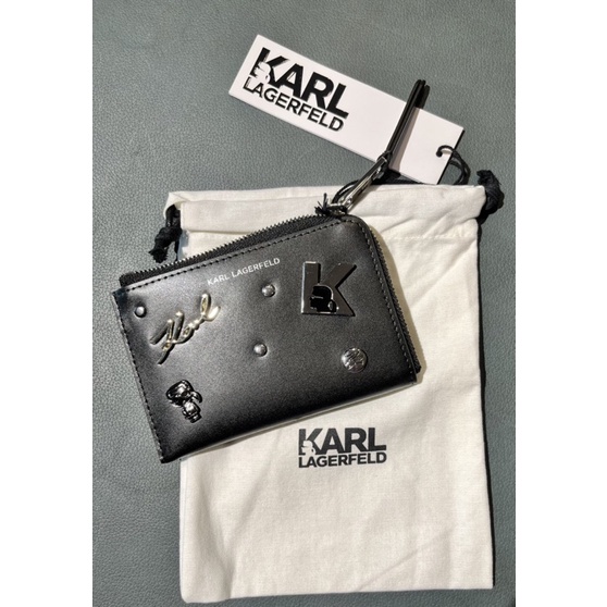 😘母親節優惠大放送💕🇬🇧英國直送正品KARL Lagerfeld 卡爾老佛爺零錢鑰匙包#情人節禮物