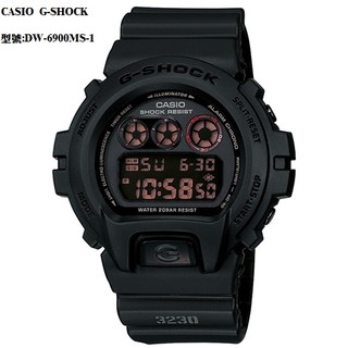 【CASIO】卡西歐G-SHOCK 防水200米 耐衝撞 DW-6900MS 宏崑時計 台灣公司貨保固一年