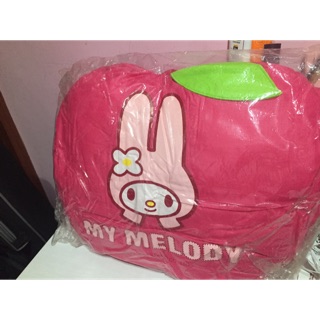 美樂蒂 Melody 蘋果造型抱枕 靠墊