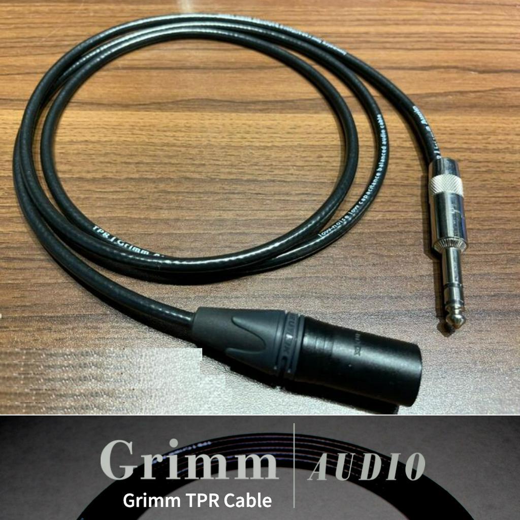 手工自製 荷蘭 Grimm Audio TPR XLR-TRS 高品質 監聽喇叭線【又昇樂器.音響】