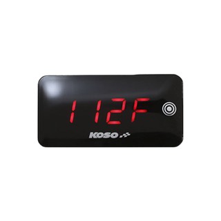 KOSO 觸控式溫度電壓表 電壓表 溫度表 二合一 超薄碼表 各車系皆可使用
