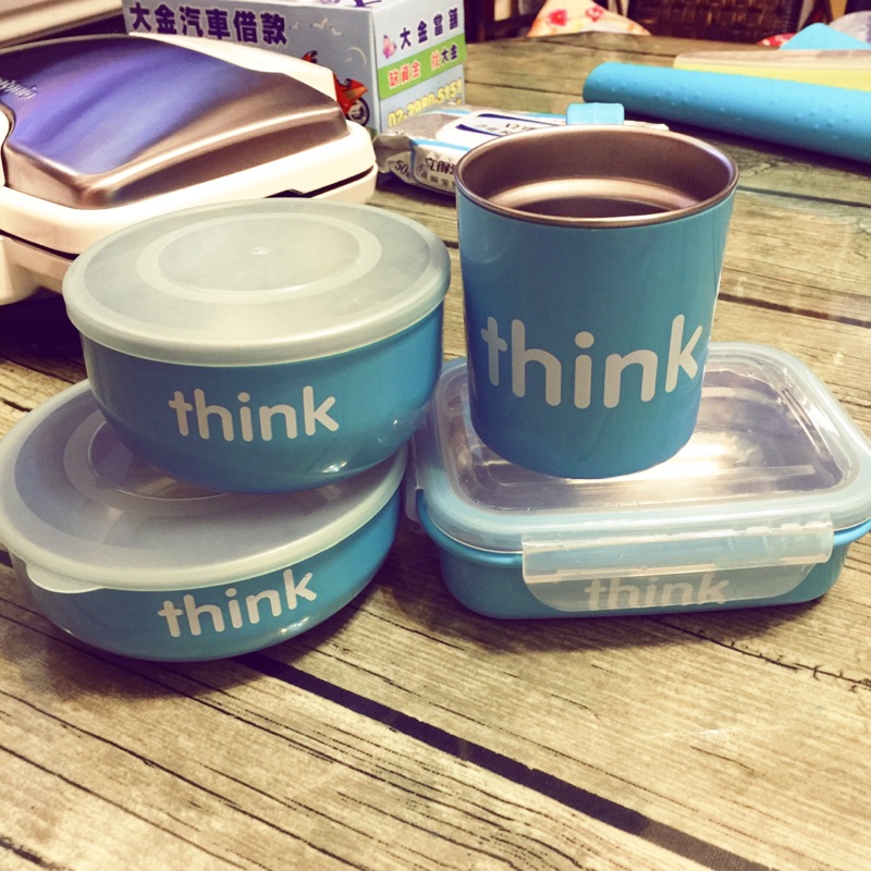 Thinkbaby不鏽鋼餐具組