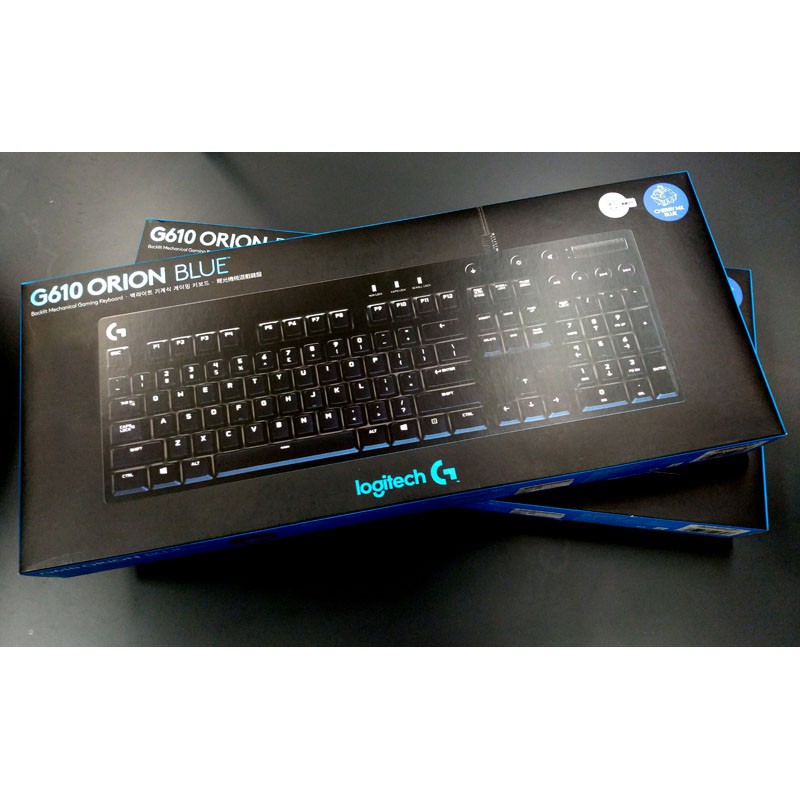 ☆隨便賣☆ 全新公司貨 Logitech羅技 G610 ORION BLUE 機械遊戲鍵盤 青軸