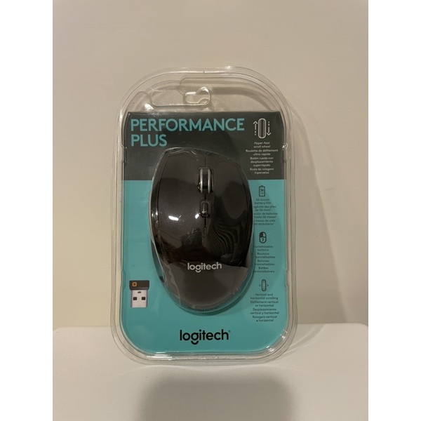 羅技 Logitech M705/Performance Plus 馬拉松 無線滑鼠