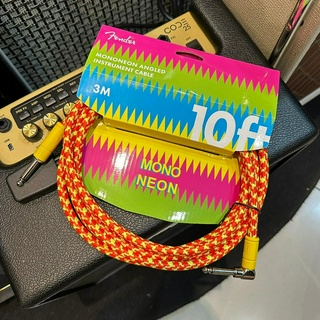 【名人樂器】Fender MONO NEON Instrument Cable 3M 導線
