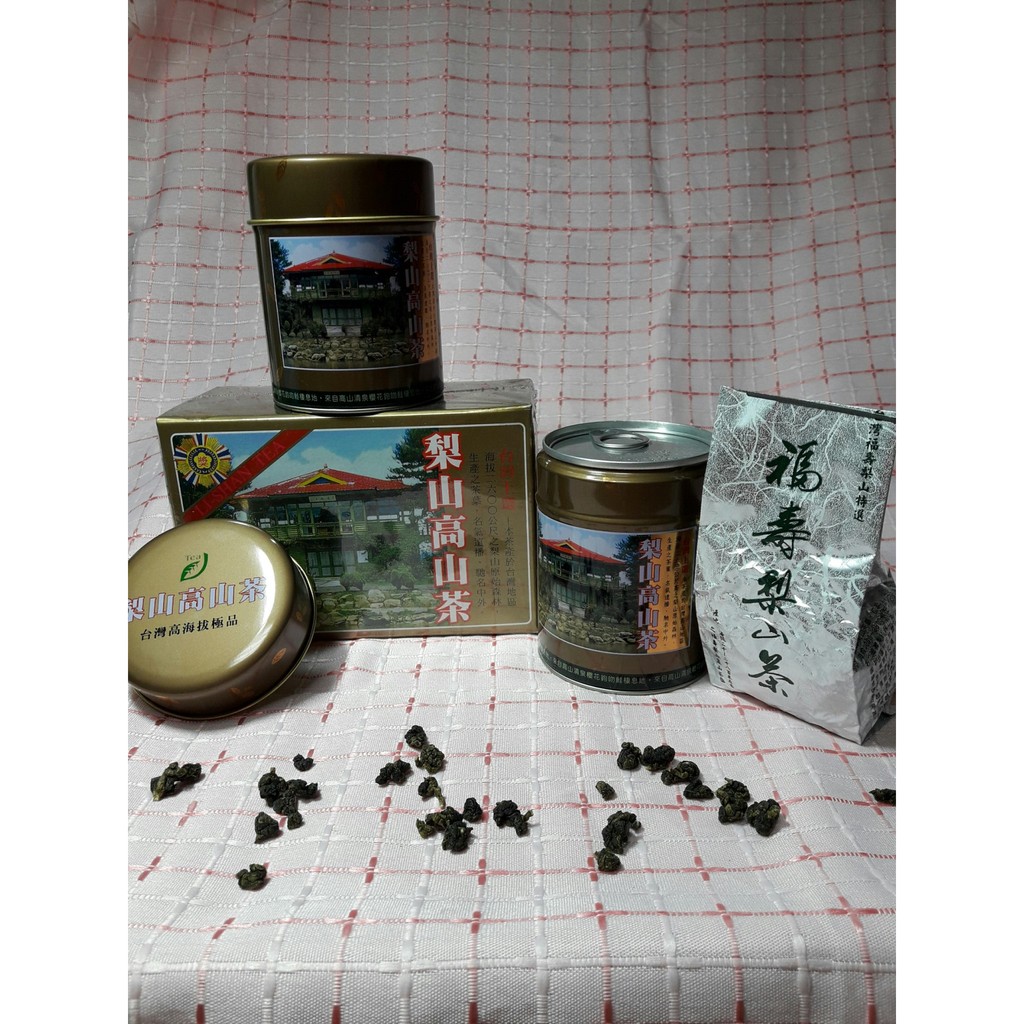 福壽梨山茶2入盒裝組