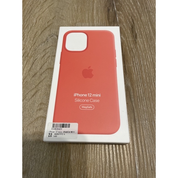 iPhone 12 mini原廠手機殼-橘粉色（全新未拆封）